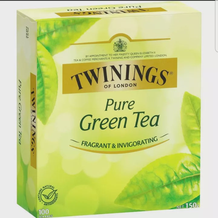 Twinings Pure Green Tea Bags 100 pack