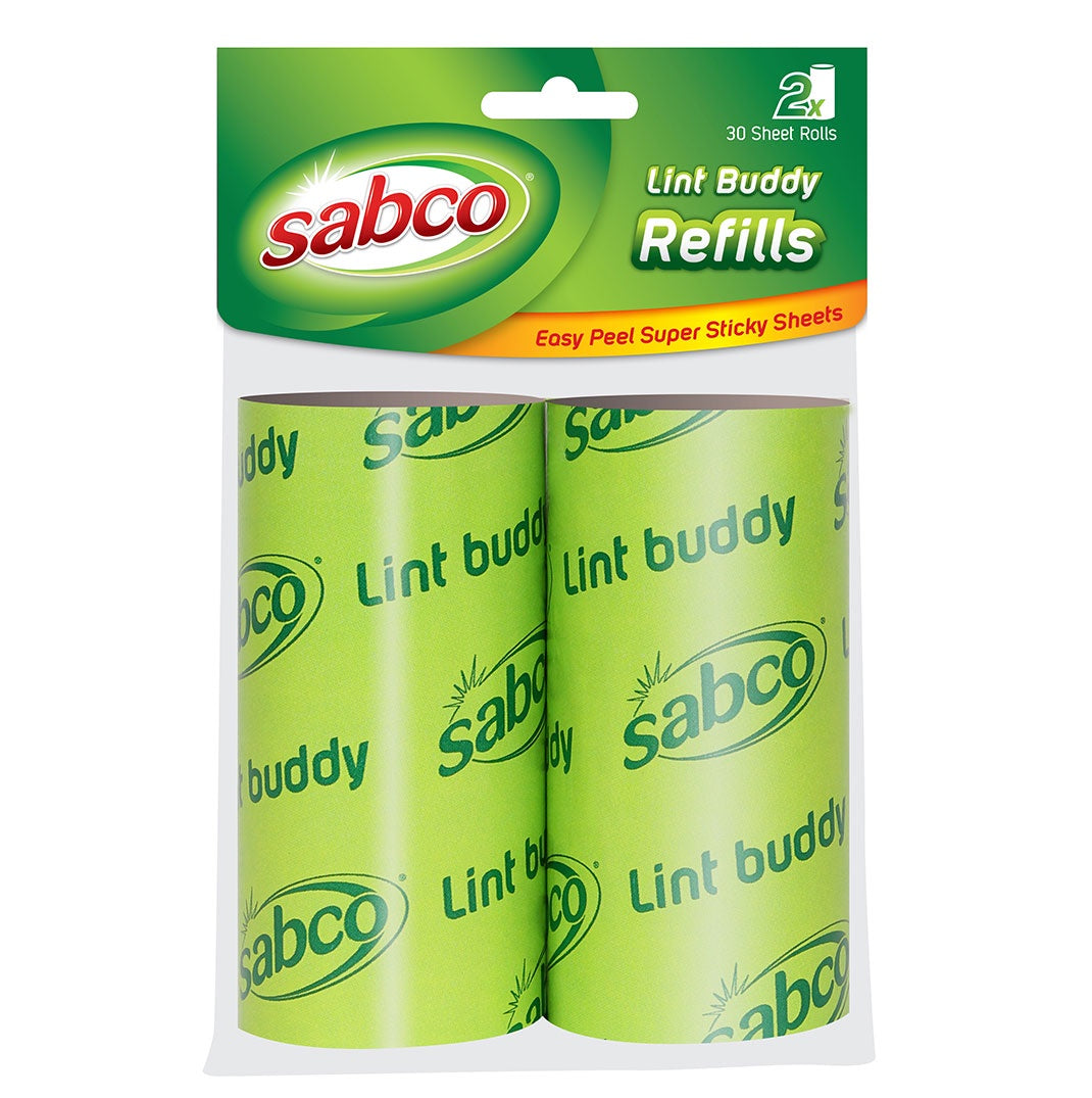 Sabco Lint Buddy Refills 2 pack