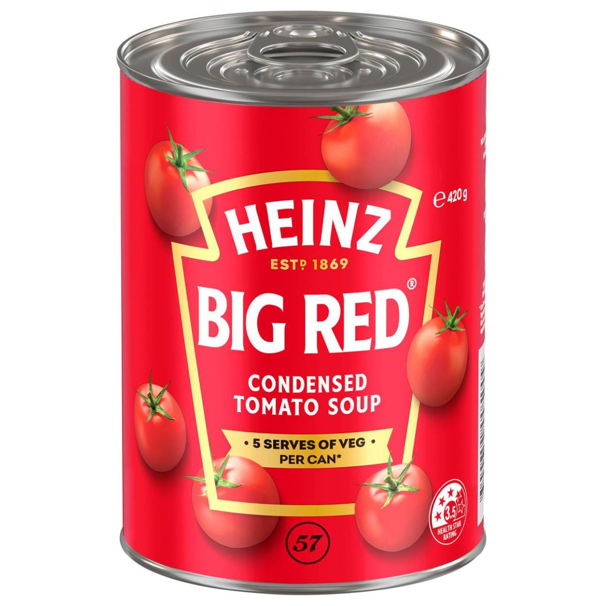 Heinz Big Red Condensed Tomato Soup 420g