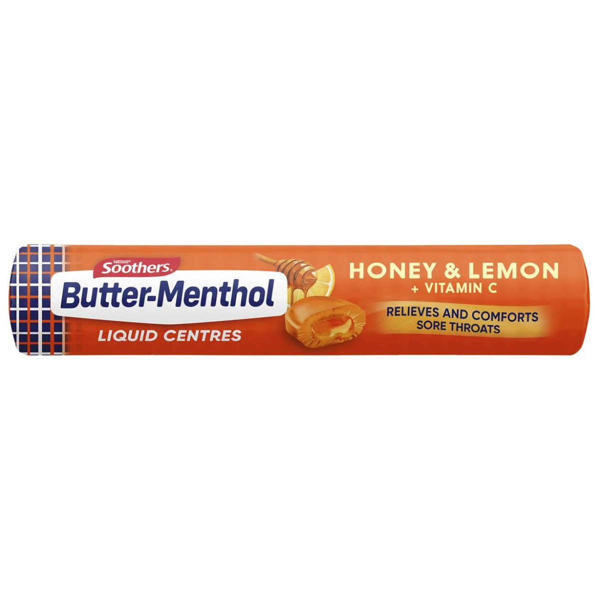 Soothers Butter Menthol Liquid Centre Honey & Lemon 10pack