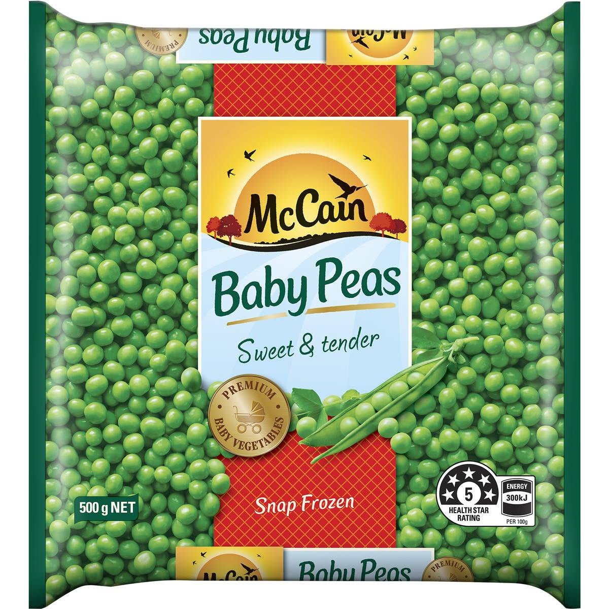 McCain Baby Peas 500g