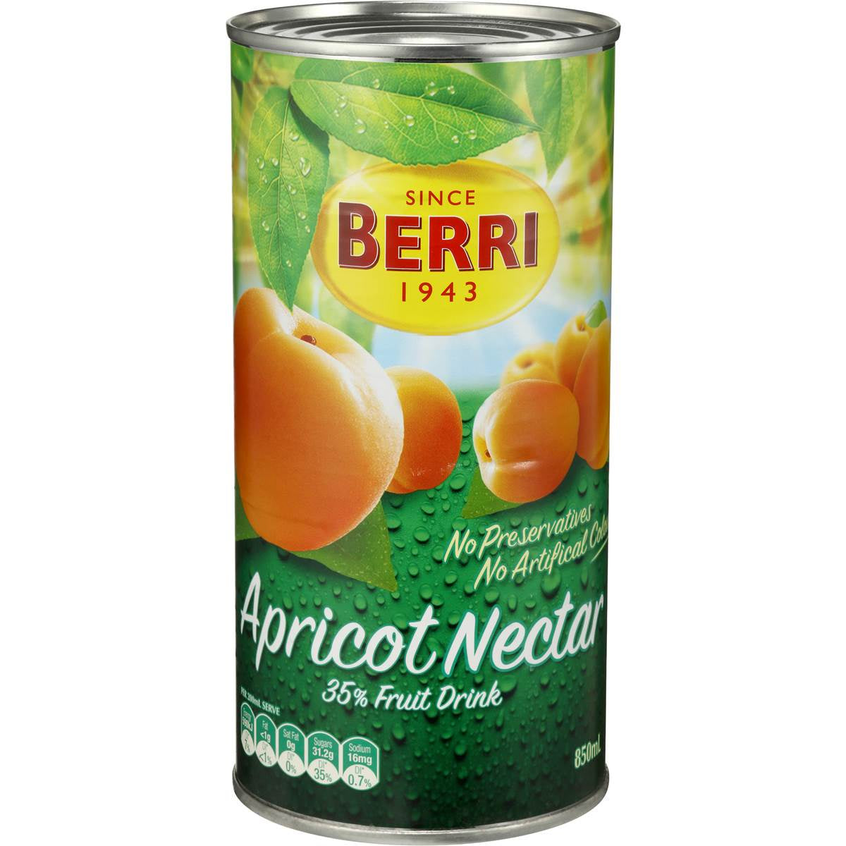 Berri Apricot Nectar 850mL