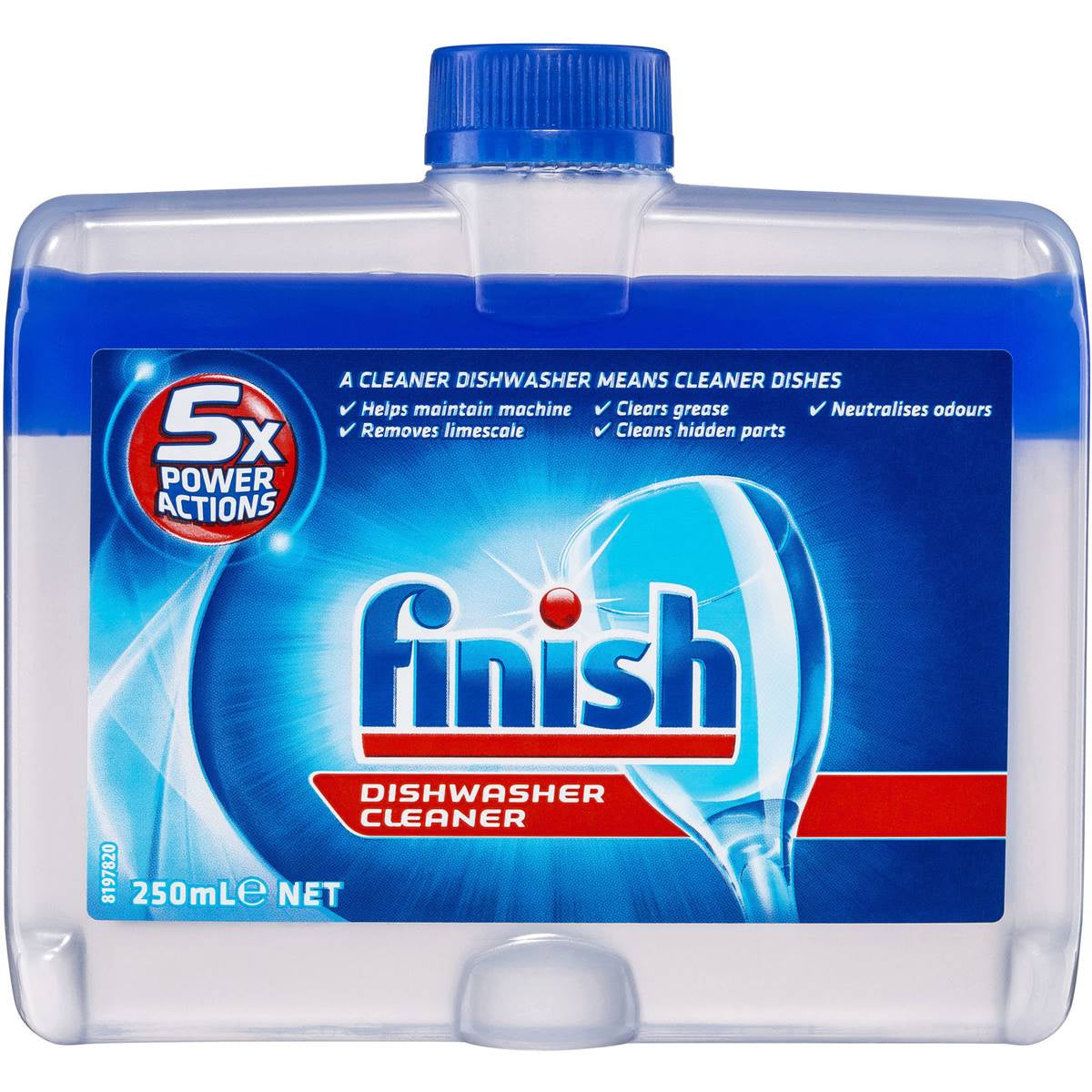 Finish Dishwasher Cleaner Lemon 250mL