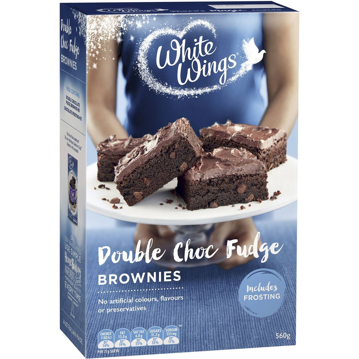 White Wings Double Choc Fudge Brownies 560g