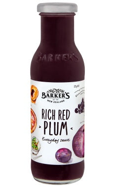 Barker's Rich Red Plum Everyday Sauce 325g