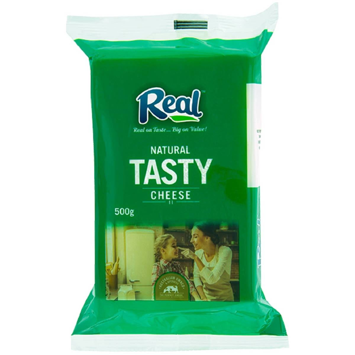 Real Natural Tasty Cheese 500g