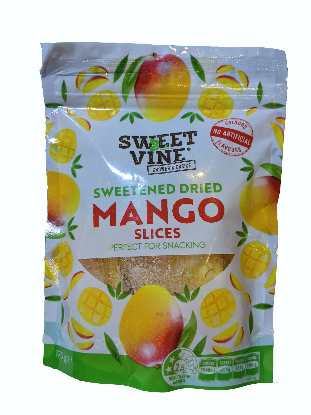 Sweet Vine Philippine Sweetened Dried Mango 130g