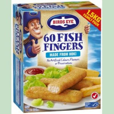 Birds Eye Fish Fingers 60 pack