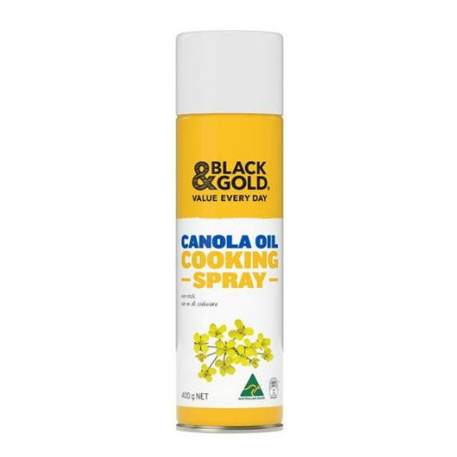 Black and Gold Canola Cooking Spray 400g