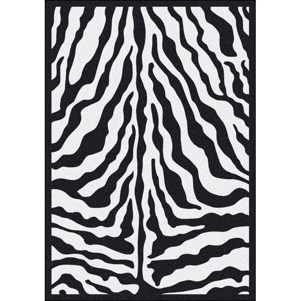 Manor Road Bar Mat Zebra Design