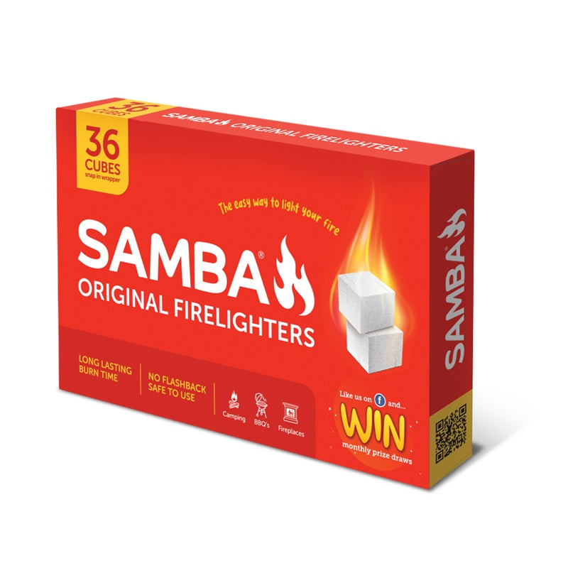 Samba Original Firelighters 36 Cubes