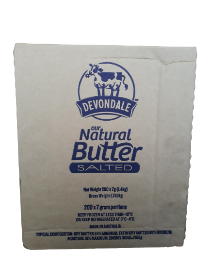 Devondale Butter Portions 7g