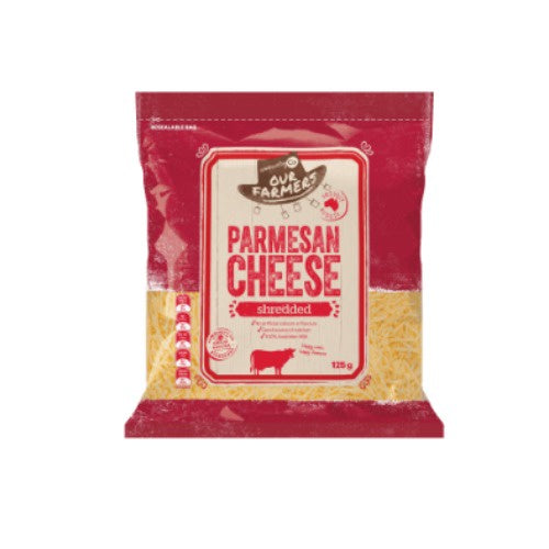 Community Co Parmesan Cheese Shredded 125g