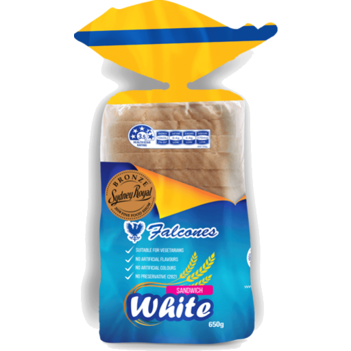 Falcones Super Soft White Sandwich 700g