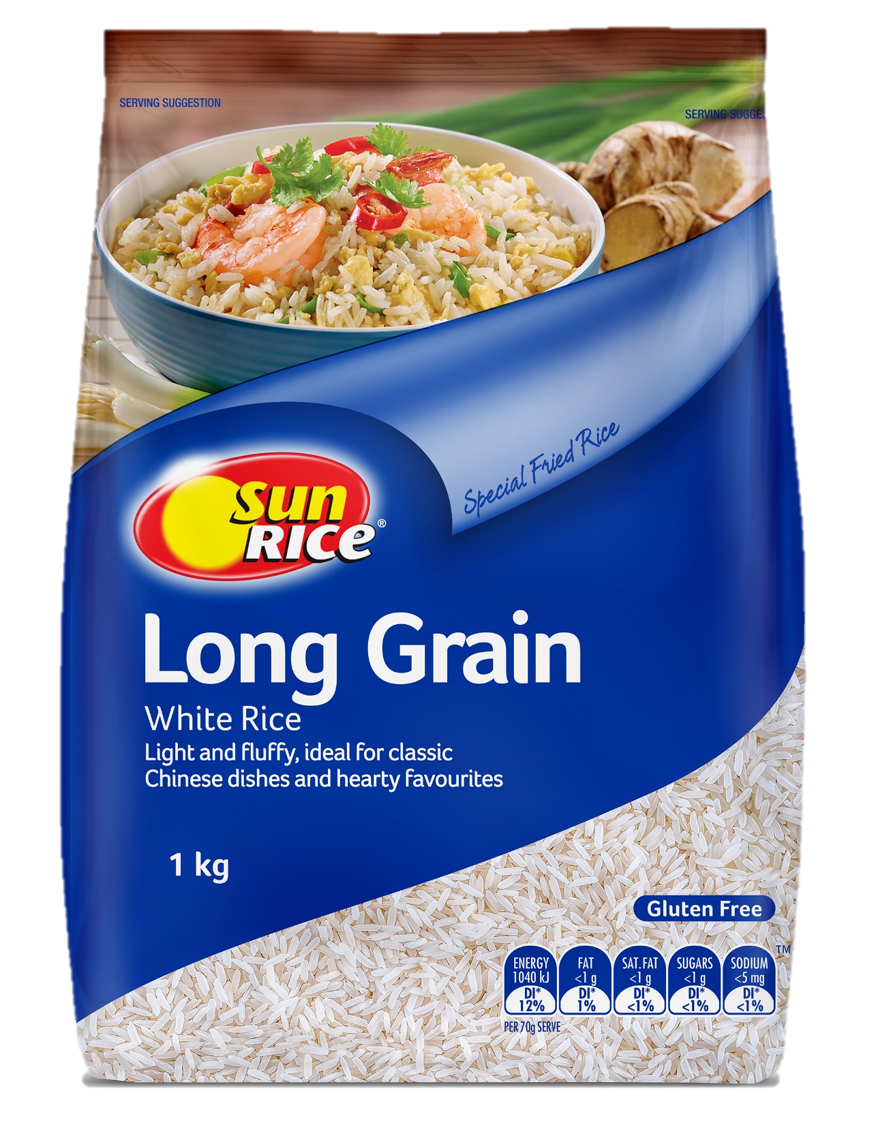 SunRice Australian Long Grain Rice 1kg