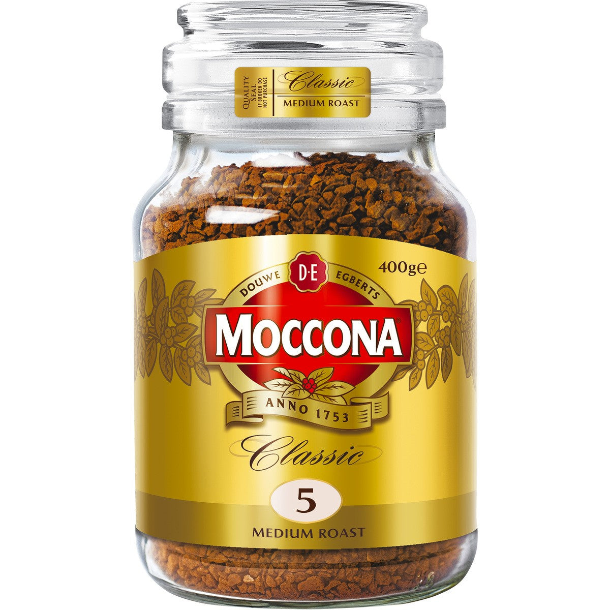 Moccona Classic Medium Roast Coffee 400g