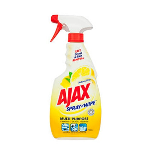 Ajax Spray and Wipe Multi-Purpose Lemon Citrus 500mL