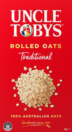 Uncle Tobys Rolled Oats 1kg