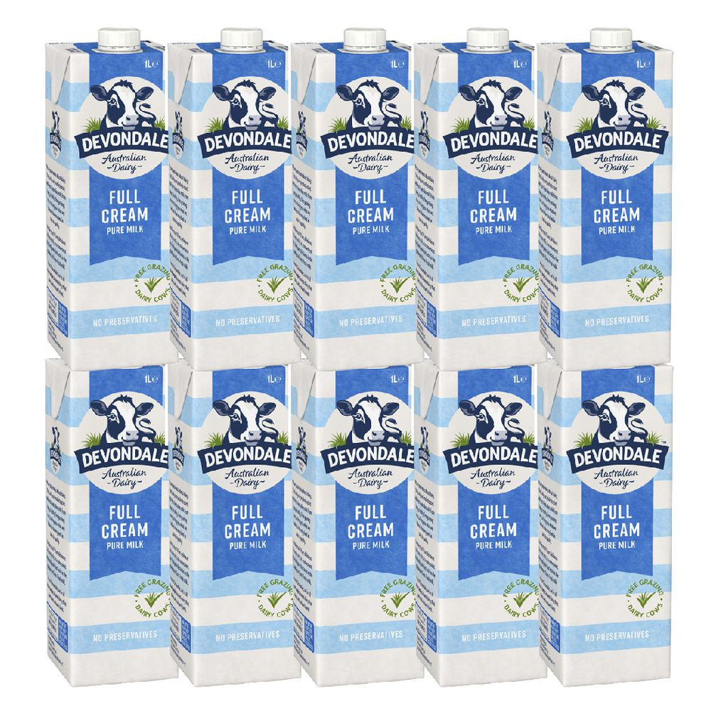 Devondale Long Life Milk 1L 10 pack