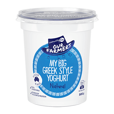 Community Co Greek Style Yoghurt Natural 500g