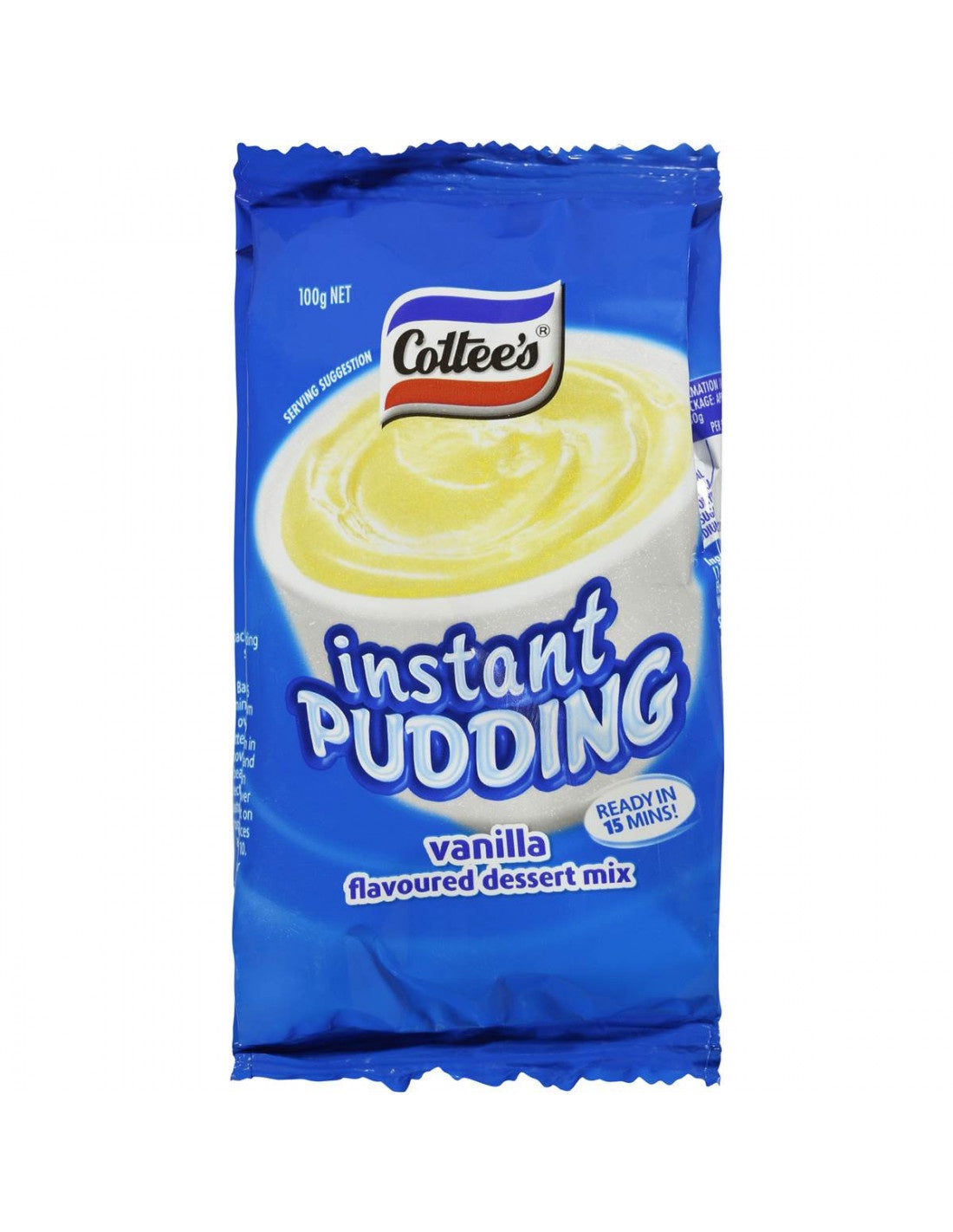 Cottee's Instant Pudding Vanilla Dessert Mix 100g