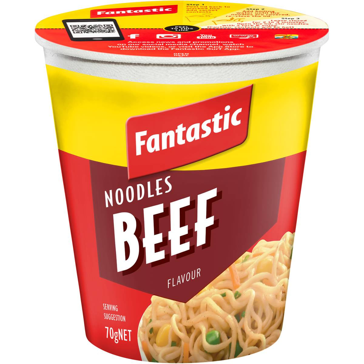 Fantastic Noodles Beef 70g