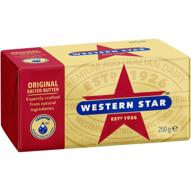 Western Star Block Butter 250g