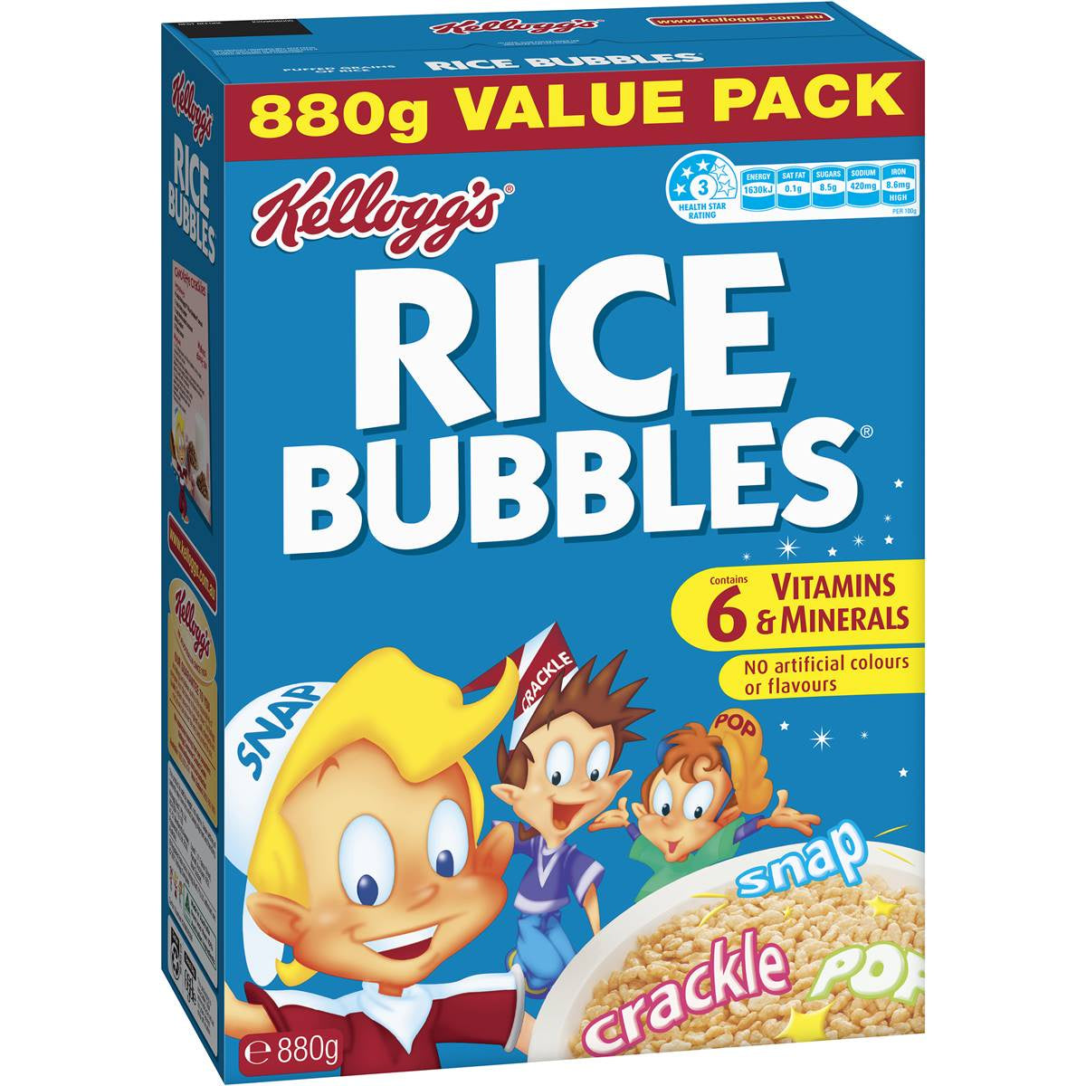 Kellogg's Rice Bubbles 705g