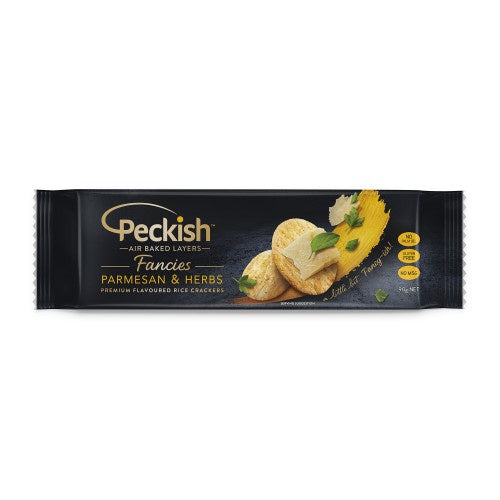 Peckish Fancies Parmesan and Herbs 90g