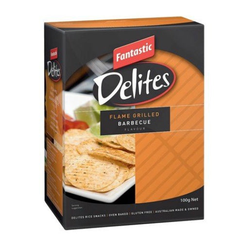 Fantastic Delites Flame Grilled Barbecue 100g