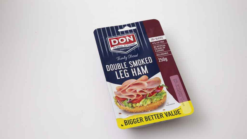 Don English Style Leg Ham Thinly Sliced 100g