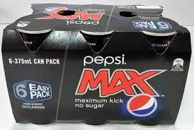 Pepsi Max Can Slab 24 x 375mL