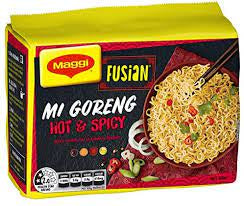 Maggi Fusian Mi Goreng Hot and Spicy Noodles 4 Sachets 365g