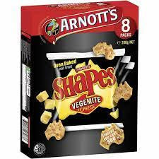 Arnott's Vegemite and Cheese Shapes 8 pack