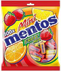 Mini Mentos Fruit 25 pack