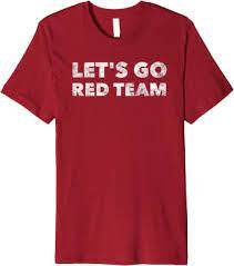 House Team Sports T Shirt Red Size 12