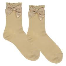 Carlomagno 2138 Ankle Sock Sand Size 2