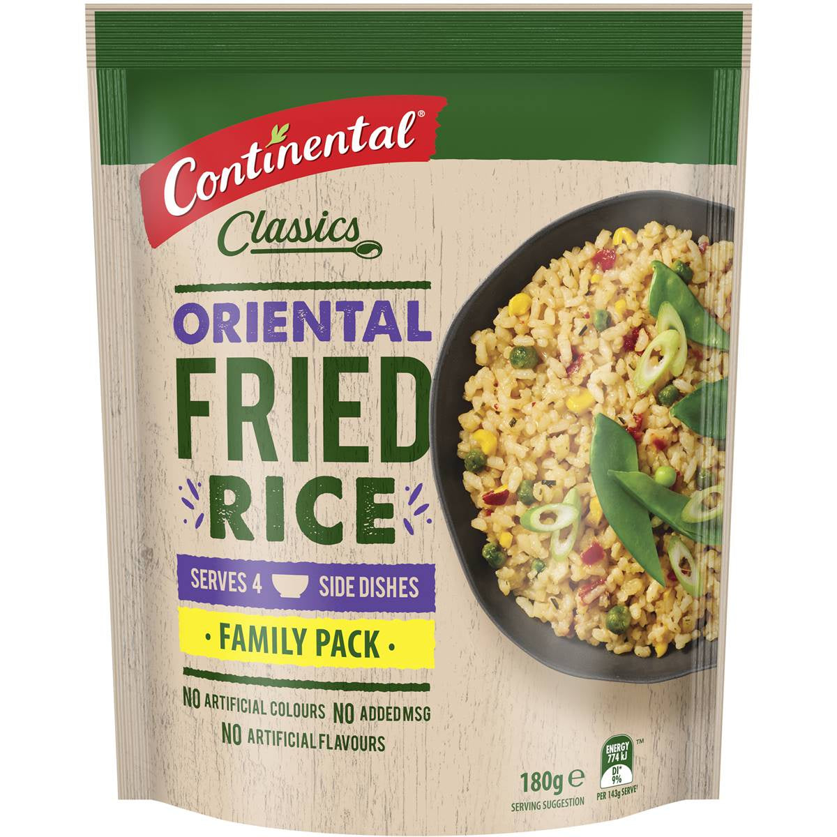 Continental Oriental Fried Rice 180g