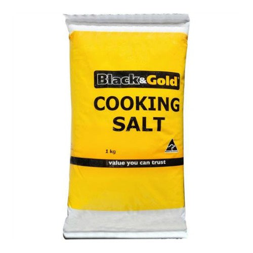 Black and Gold Cooking Salt 1kg