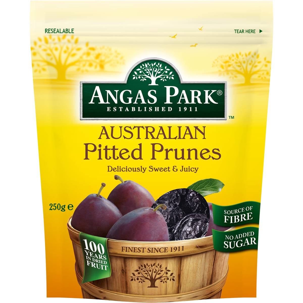 Angas Park Australian Pitted Prunes 250g