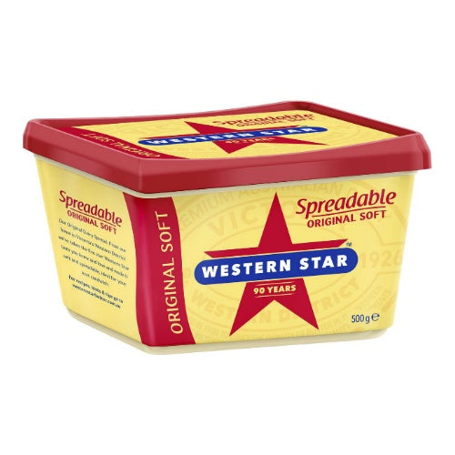 Western Star Spreadable Butter 500g