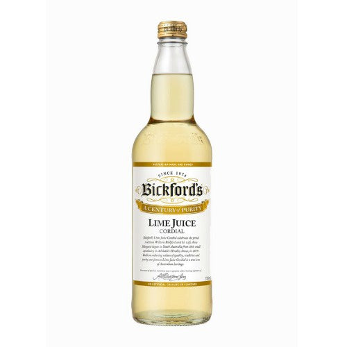 Bickfords Lime Juice Cordial 750mL