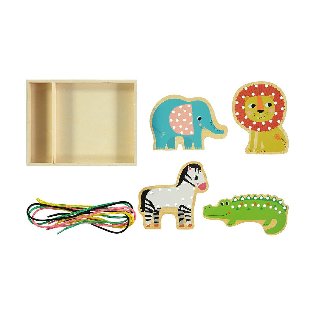 Wooden Animals Threading