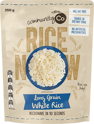 Community Co Long Grain White Rice 250g