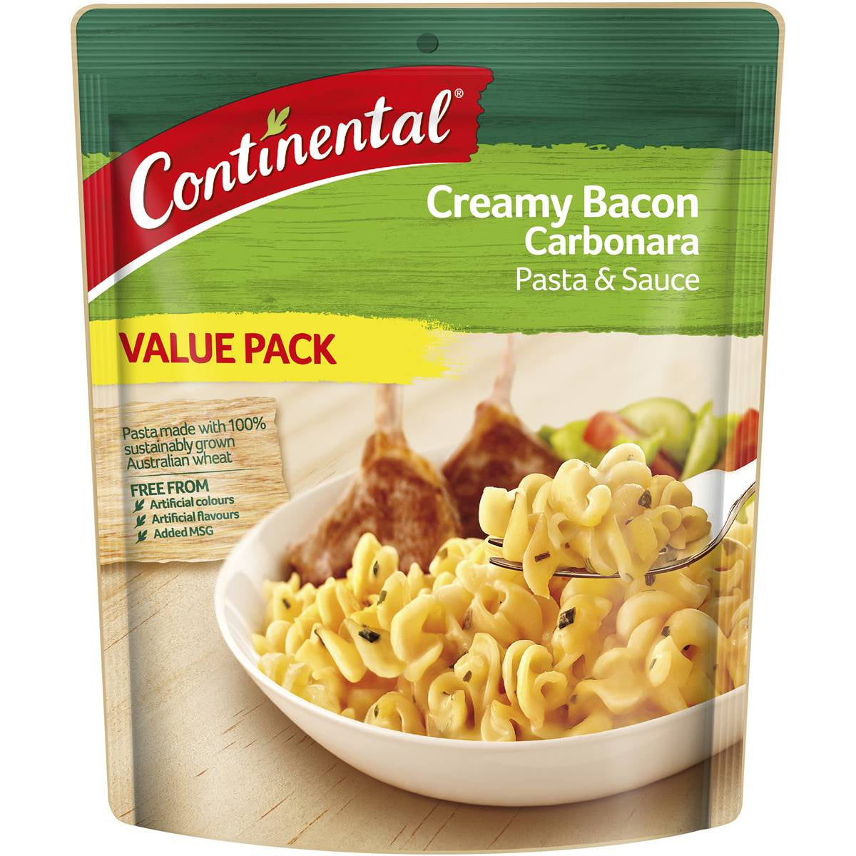 Continental Creamy Bacon Carbonara Pasta and Sauce 145g