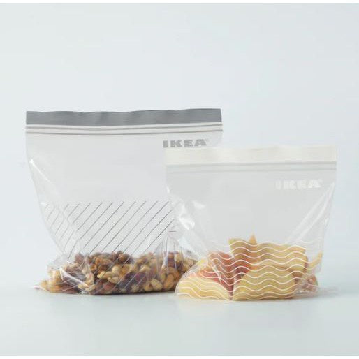 Plastic Ziplock Bag 2.5L 25 pack