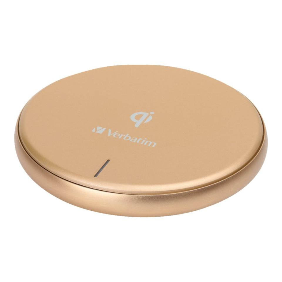 Verbatim Charger Gold Qi Wireless 10W