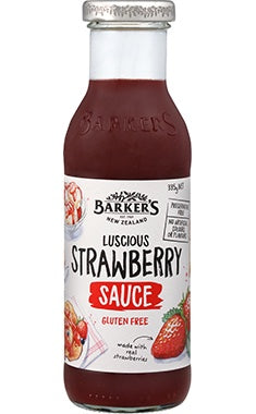 Barker's Luscious Strawberry Sauce 335g