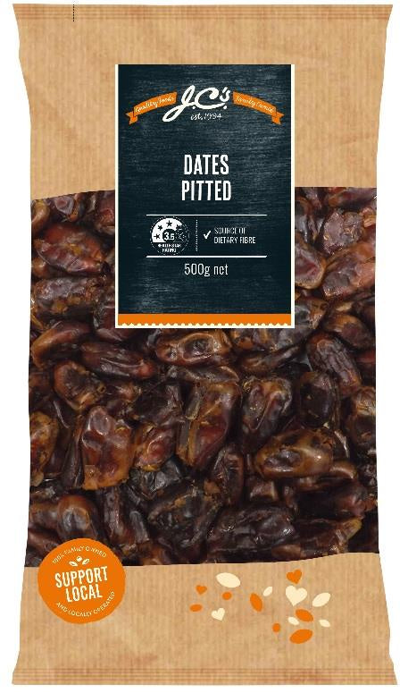 J.C's Dates Pitted 500g