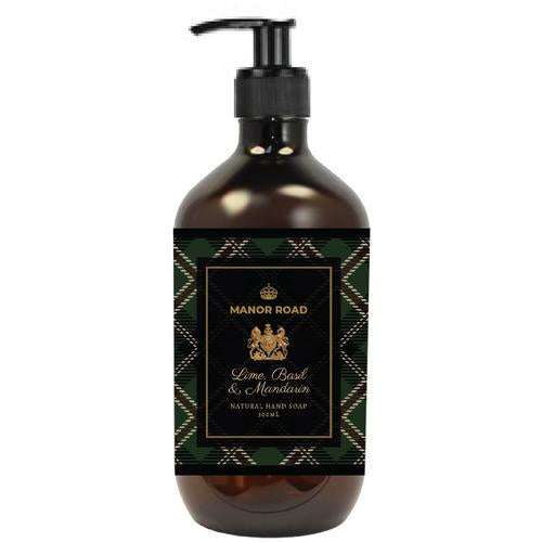 Manor Road Lime, Basil and Mandarin Handsoap 300mL